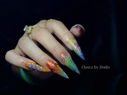 Mẫu nail thiết kế